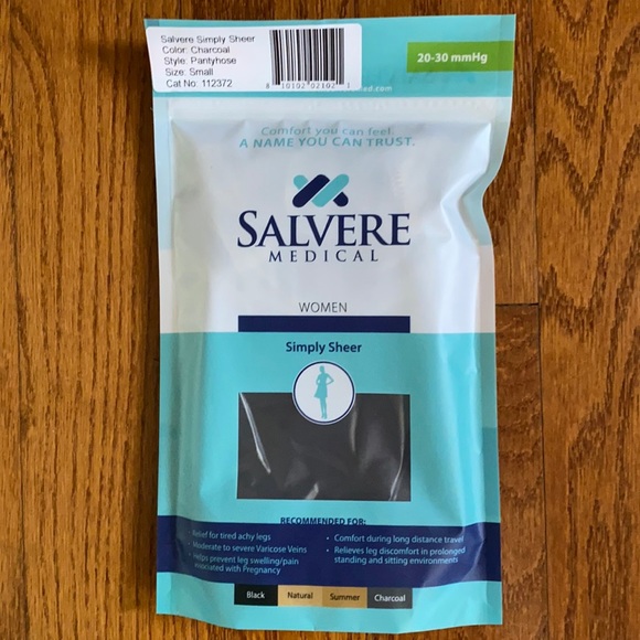 Salvere Medical Accessories - Salvere Simply Sheer Medical Compression Pantyhose